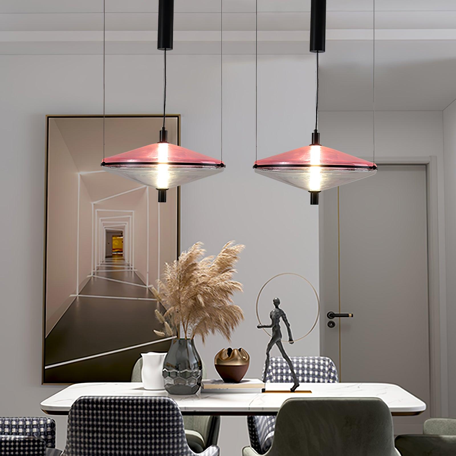 Elion Lampe Pendante Acrylique Rétro - Neutralighting