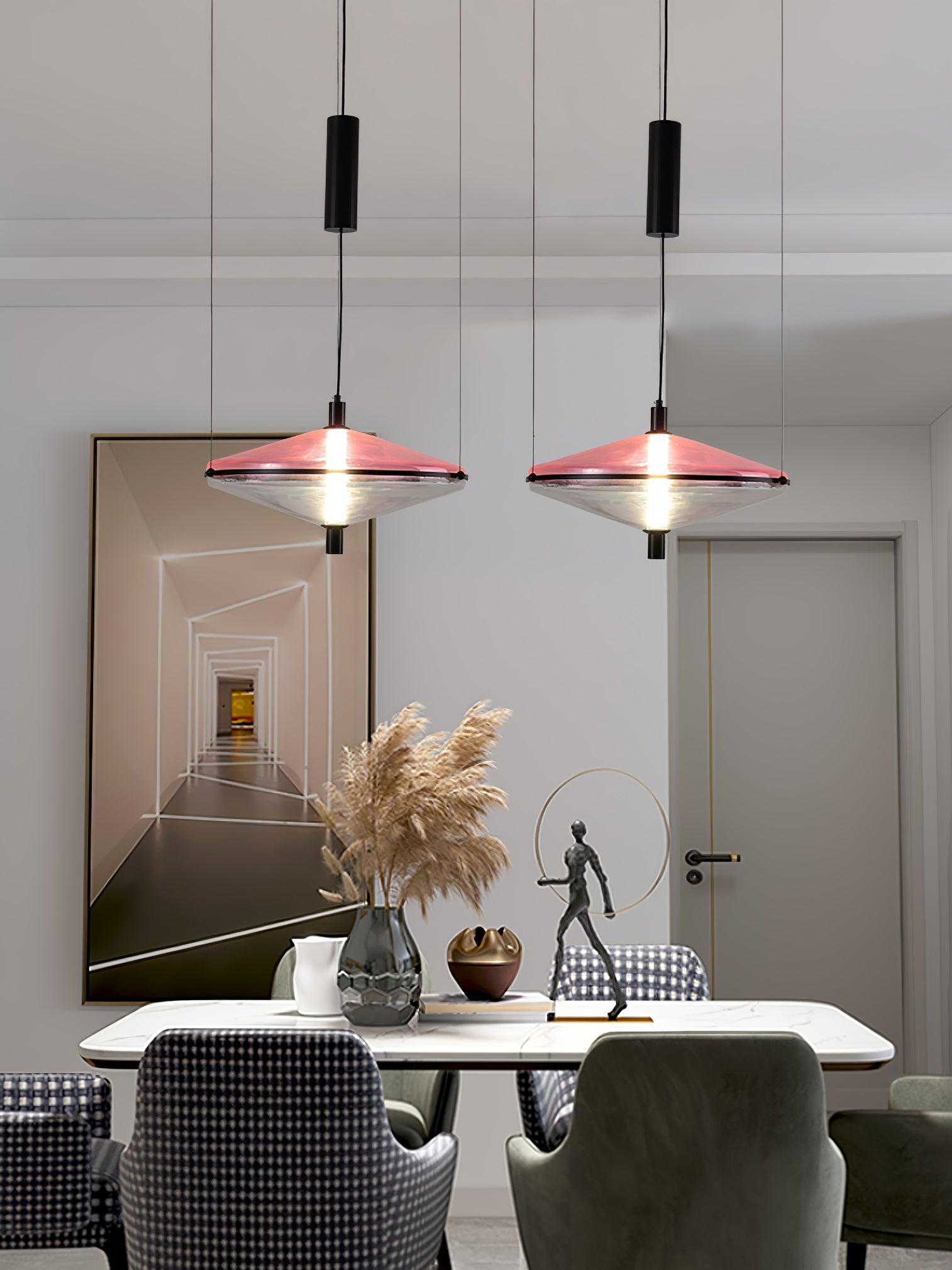 Elion Lampe Pendante Acrylique Rétro - Neutralighting
