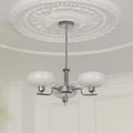 Lustra Suspension en Verre Globe Cadre en Laiton - Neutralighting