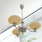 Lustra Suspension en Verre Globe Cadre en Laiton - Neutralighting