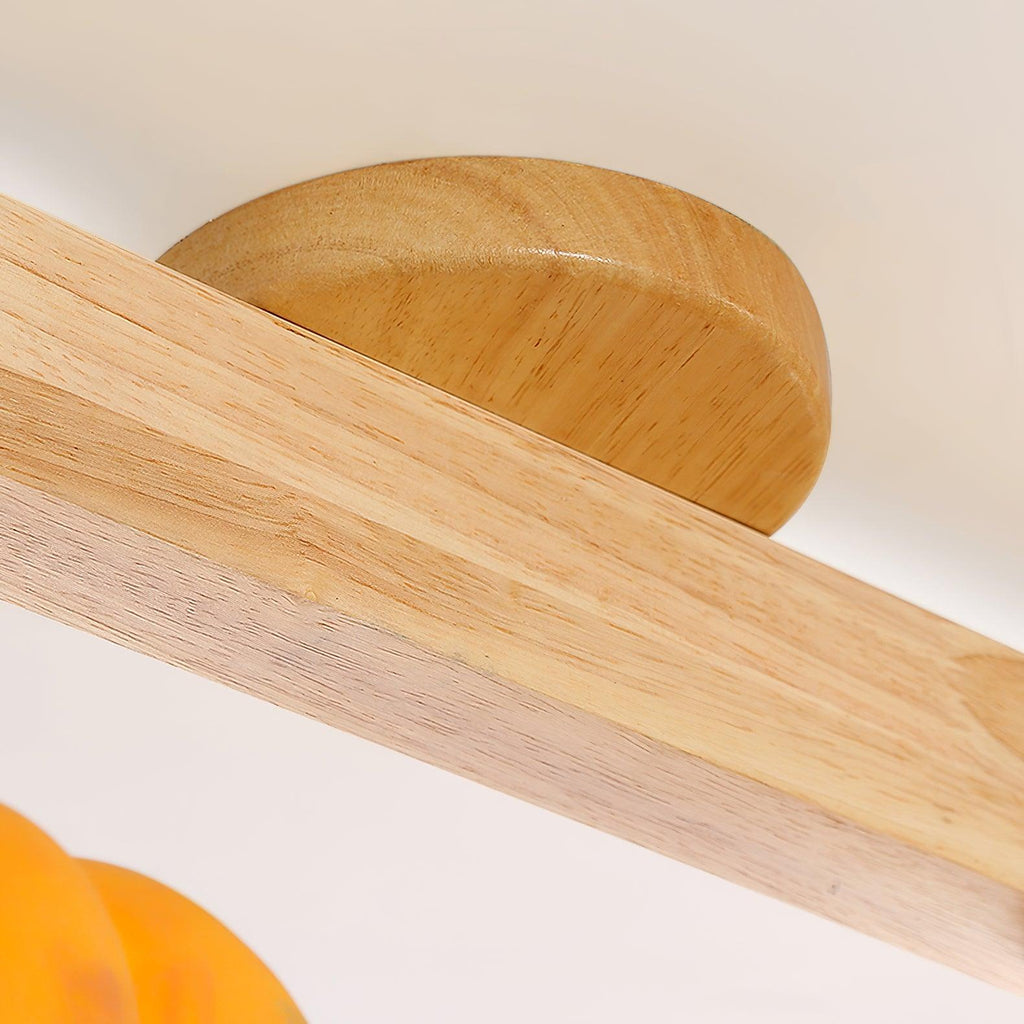 Pumpkin Plafonnier en Bois - Neutralighting