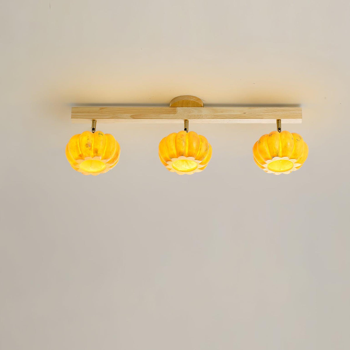 Pumpkin Plafonnier en Bois - Neutralighting