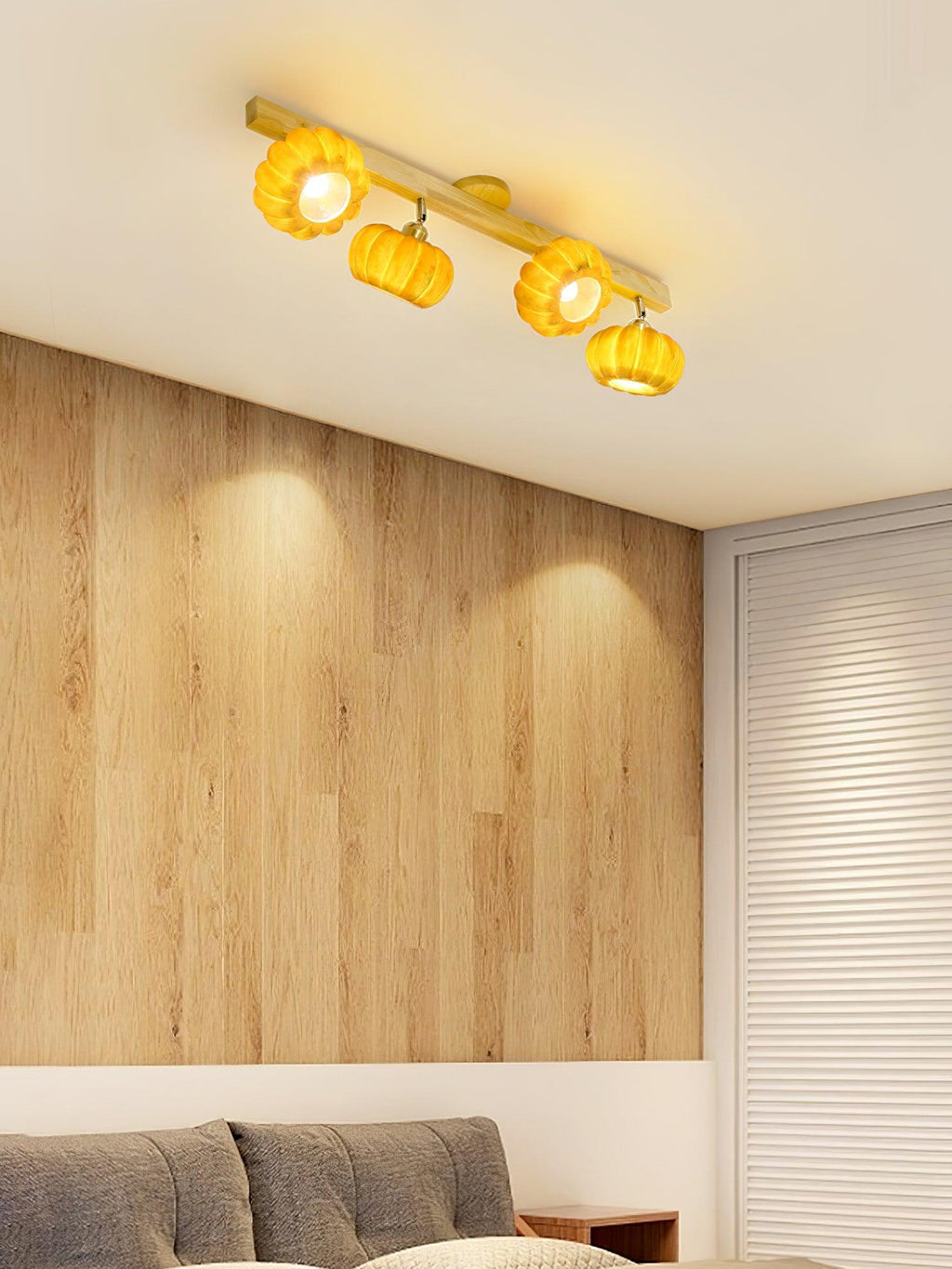 Pumpkin Plafonnier en Bois - Neutralighting