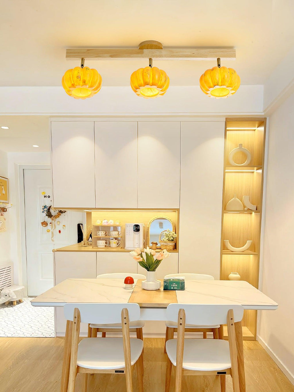 Pumpkin Plafonnier en Bois - Neutralighting
