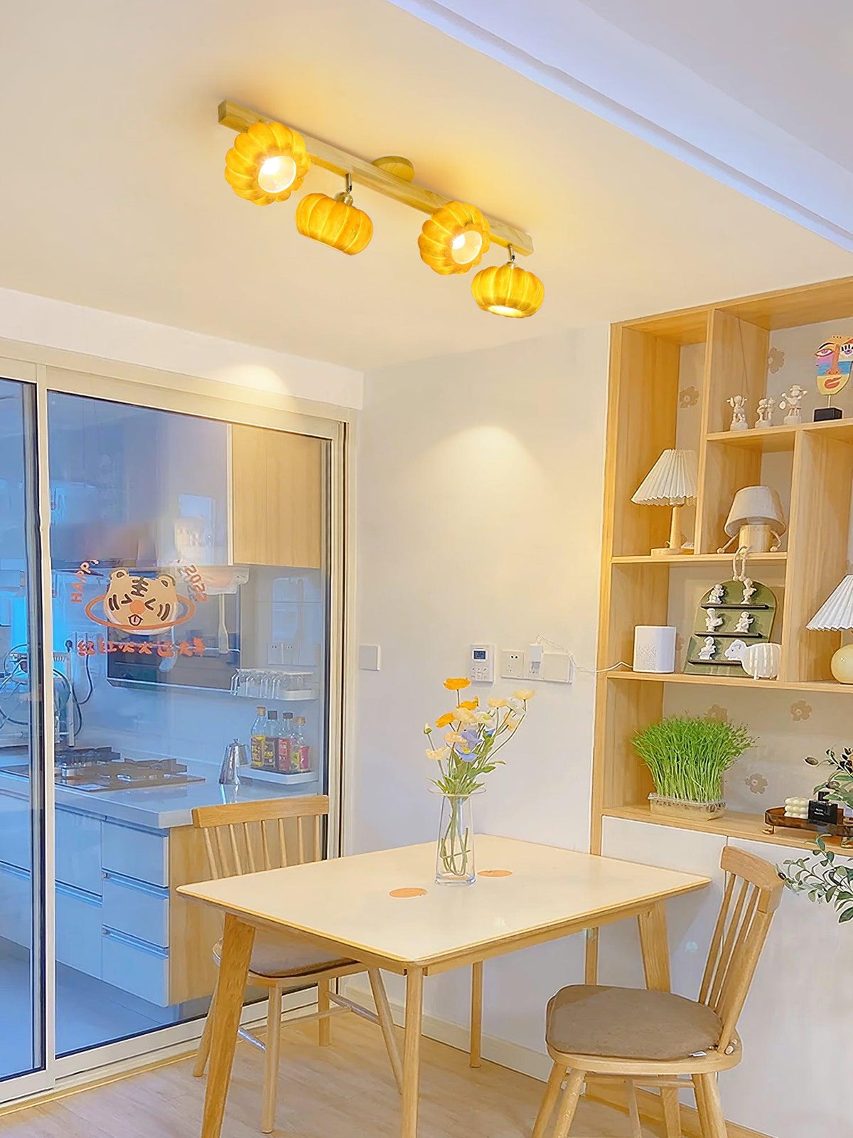 Pumpkin Plafonnier en Bois - Neutralighting