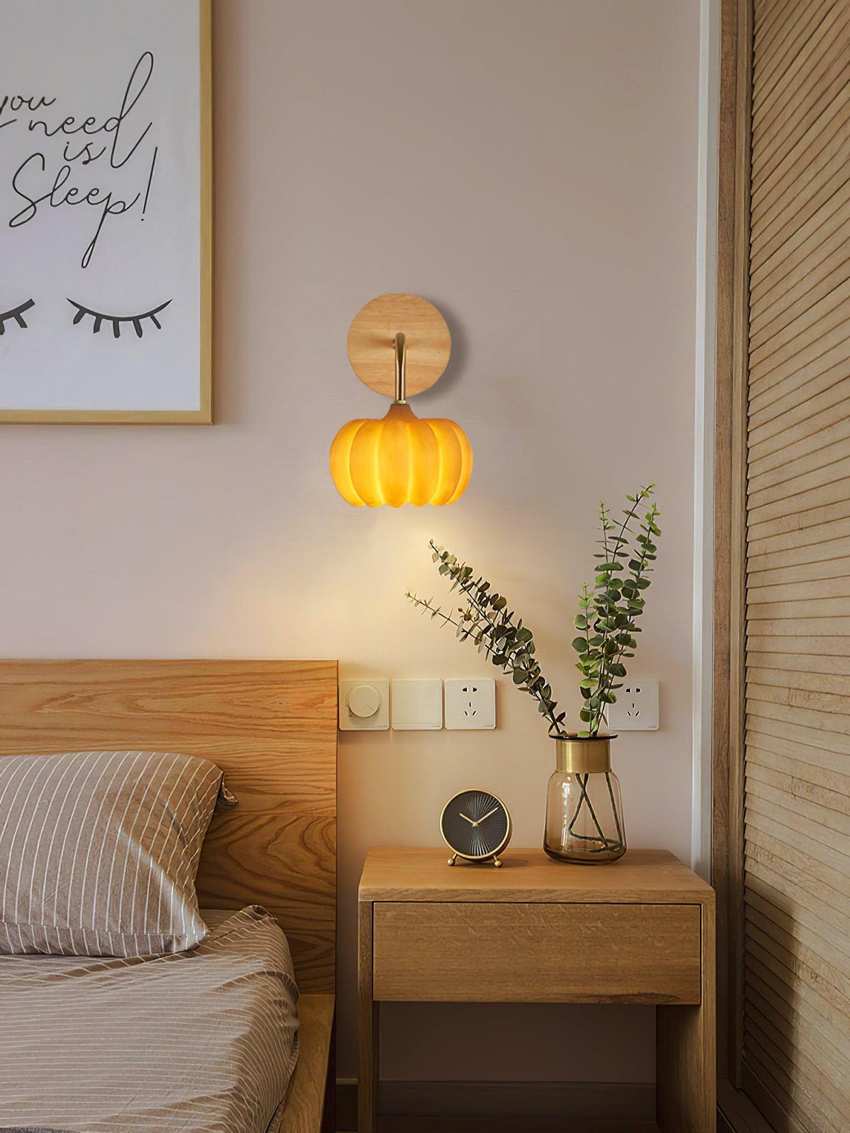 Vilorel Applique Murale Citrouille Créative - Neutralighting
