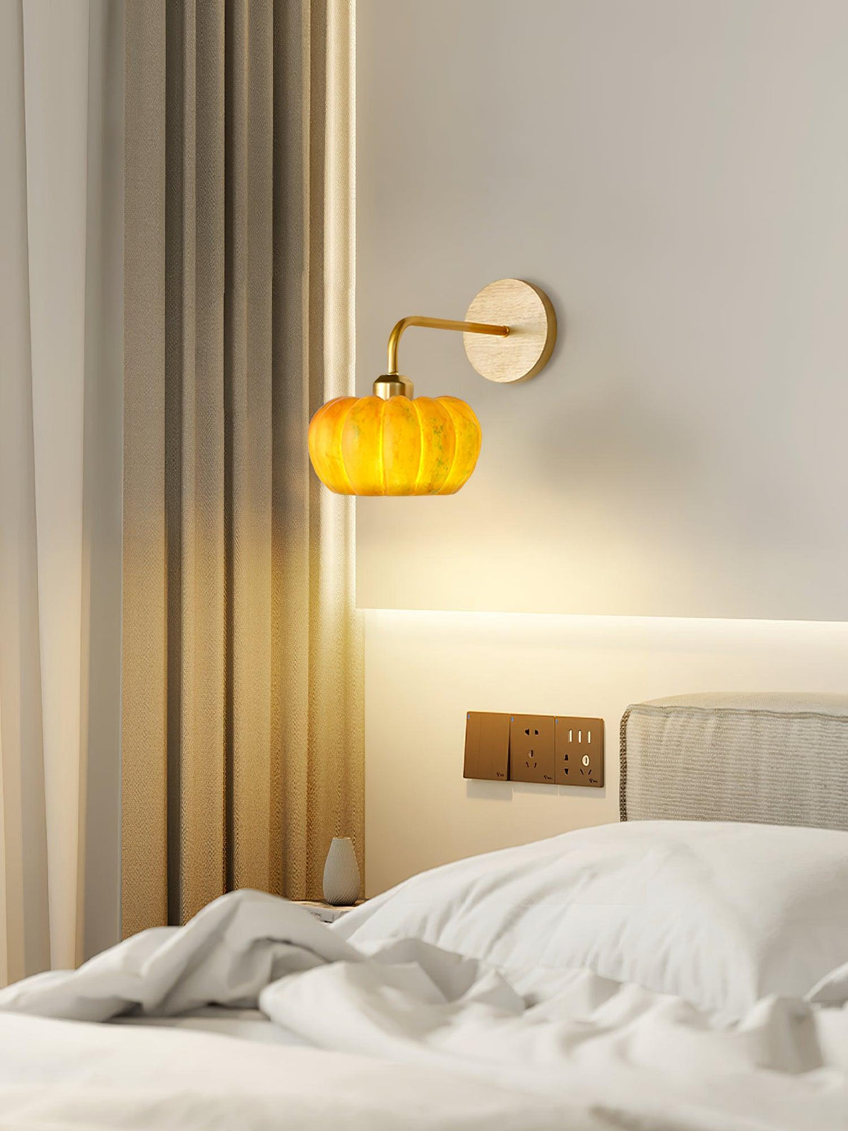 Vilorel Applique Murale Citrouille Créative - Neutralighting