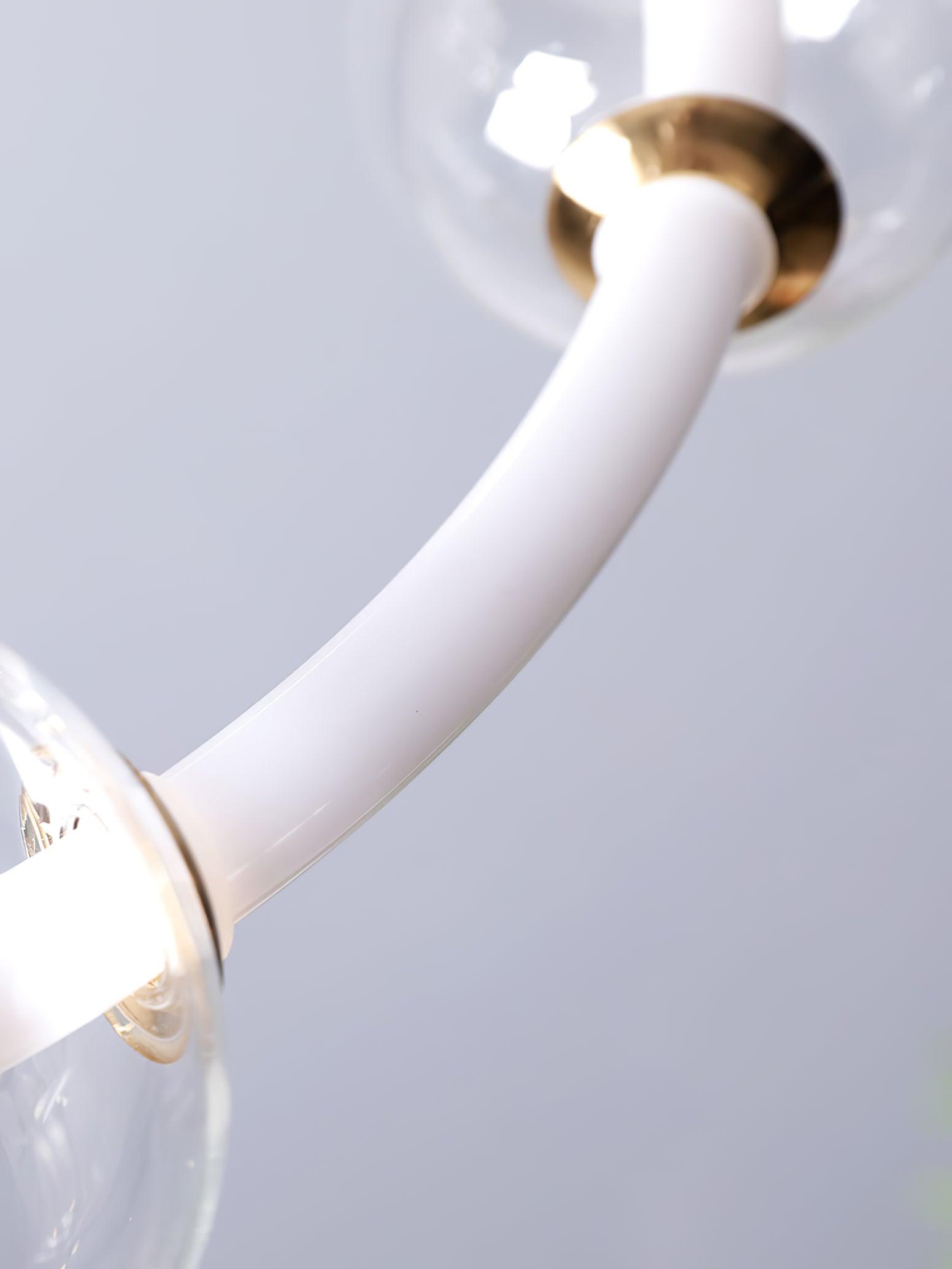 Lustra Chandelier en Verre Minimaliste - Neutralighting