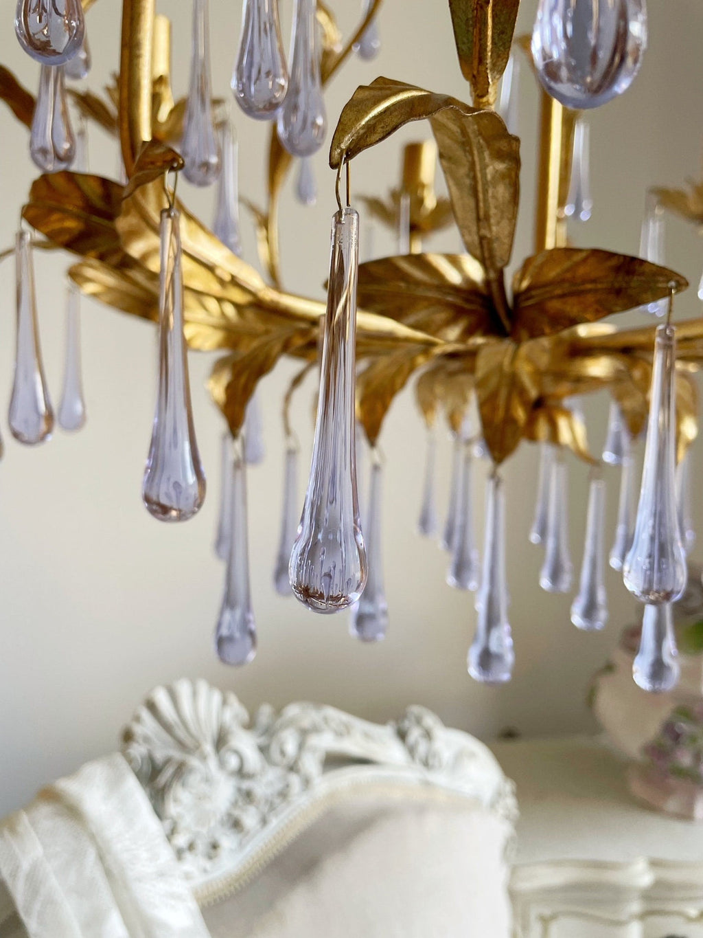 Ilvenel Lustre de Luxe en Verre Violet - Neutralighting