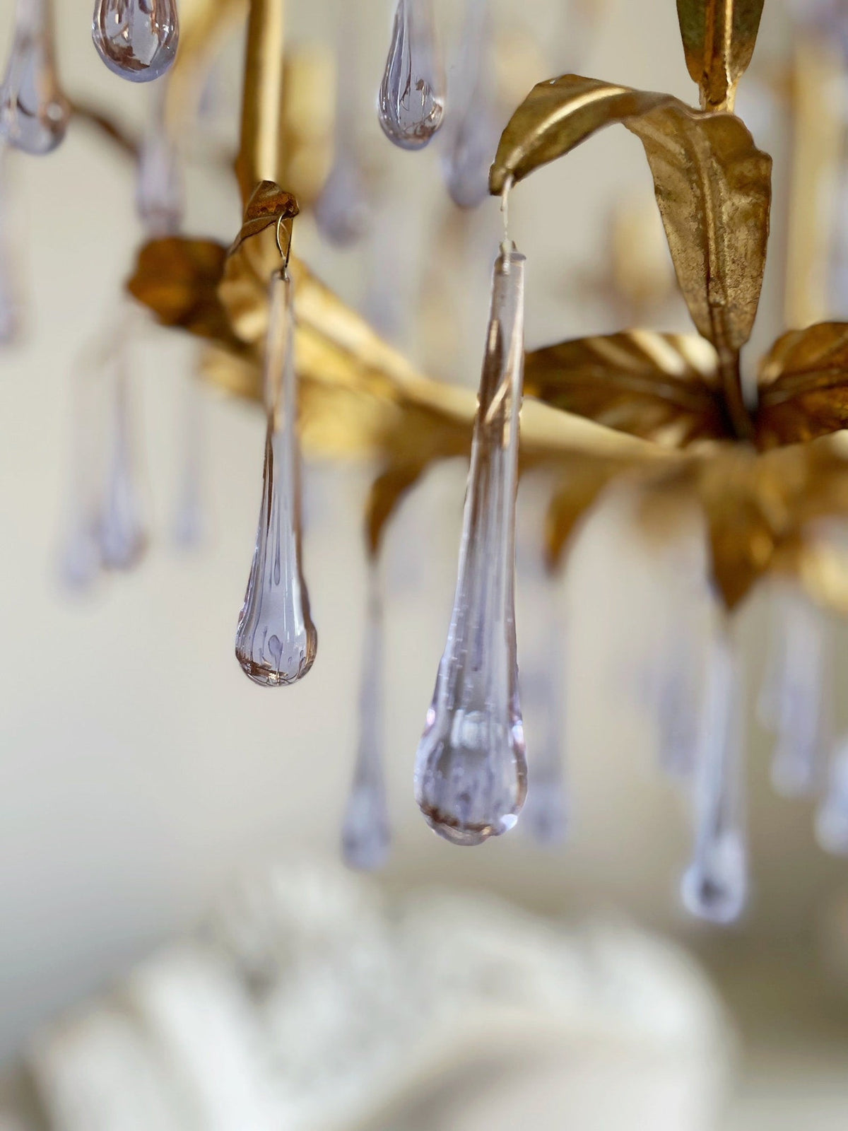 Ilvenel Lustre de Luxe en Verre Violet - Neutralighting