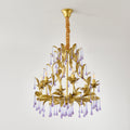 Ilvenel Lustre de Luxe en Verre Violet - Neutralighting