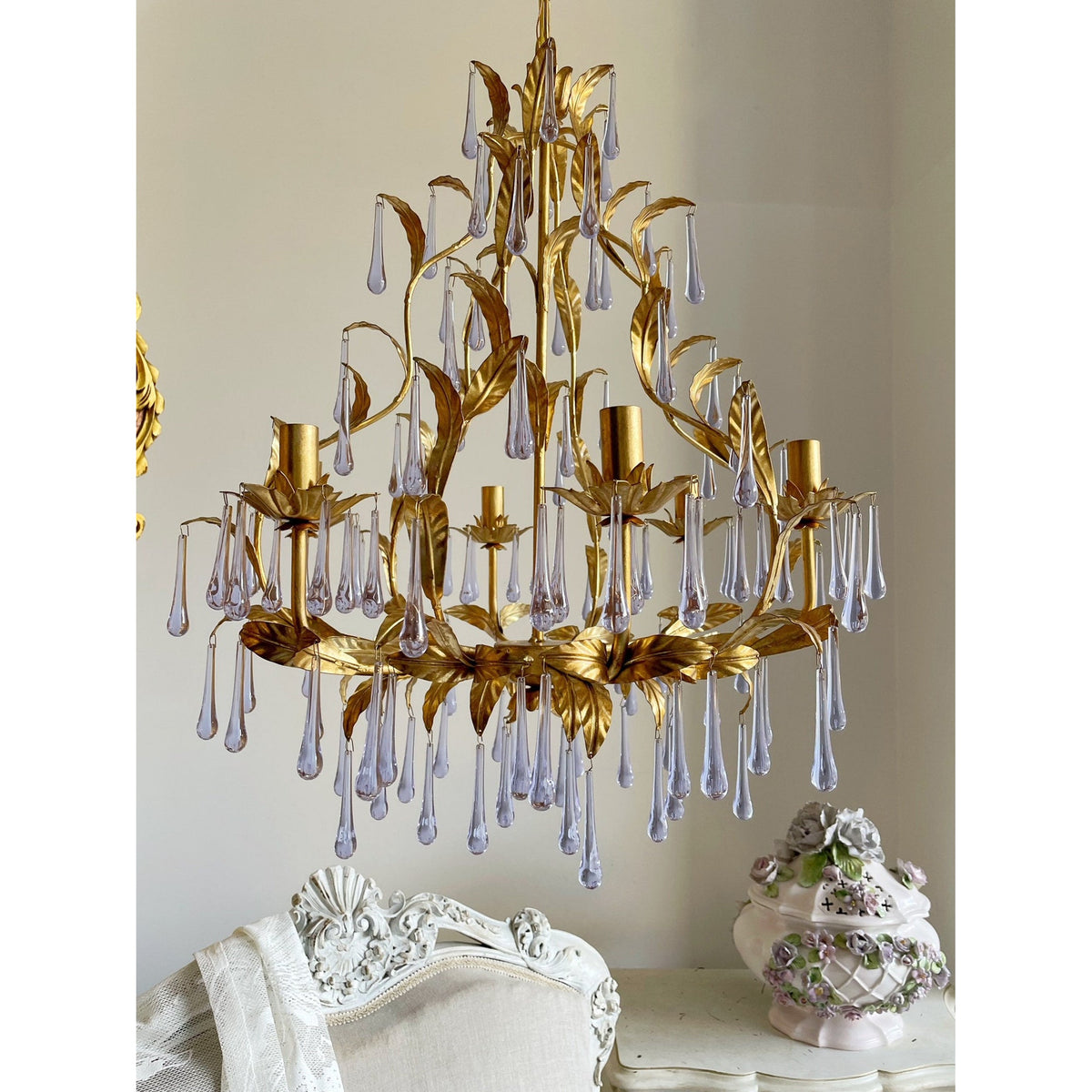 Ilvenel Lustre de Luxe en Verre Violet - Neutralighting