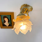 Arque Applique Murale Rose en Verre - Neutralighting
