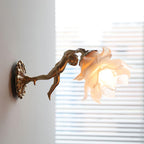 Arque Applique Murale Rose en Verre - Neutralighting
