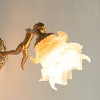 Arque Applique Murale Rose en Verre - Neutralighting