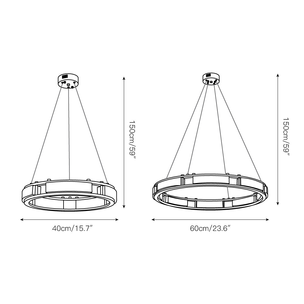 Cuzora Lustre Minimaliste en Laiton et Albâtre - Neutralighting