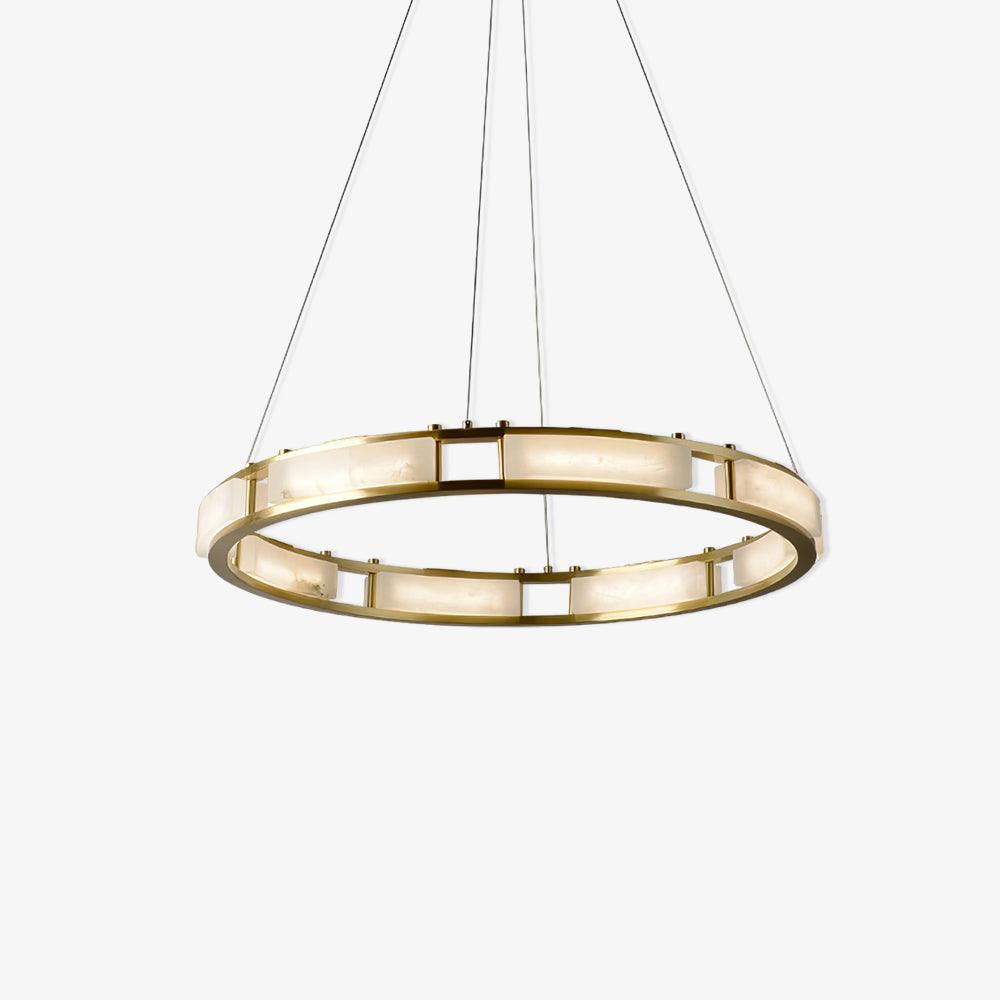 Symiria Luxe Albâtre Anneau Pendentif Lumière - Neutralighting