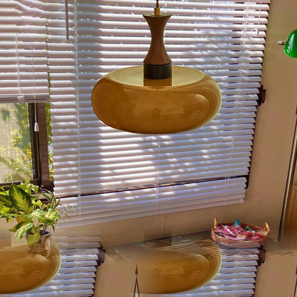 Cadenza Lampe suspendue rétro en bois - Neutralighting