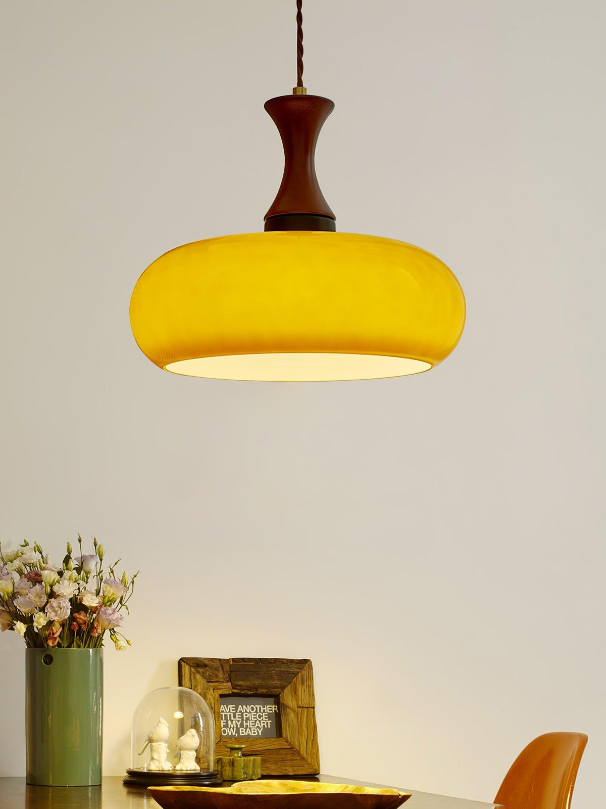 Cadenza Lampe suspendue rétro en bois - Neutralighting