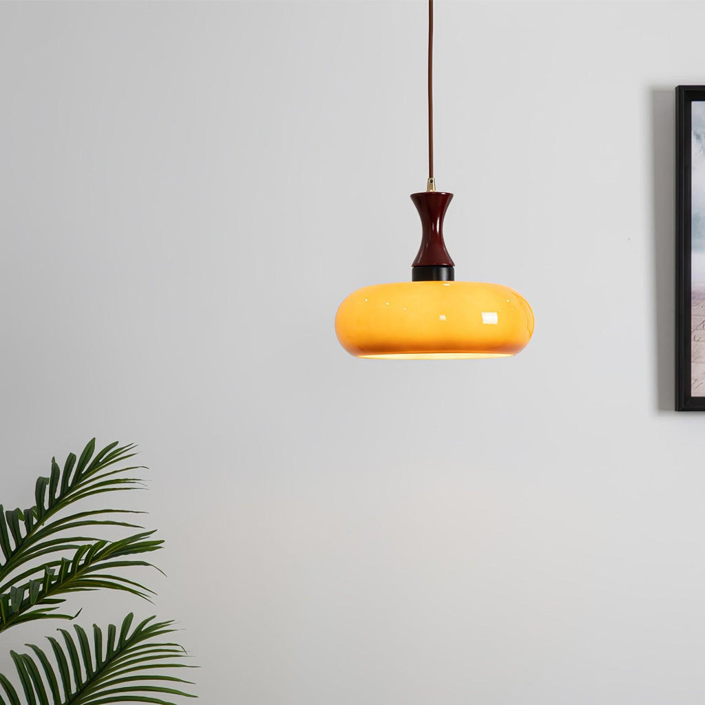 Cadenza Lampe suspendue rétro en bois - Neutralighting