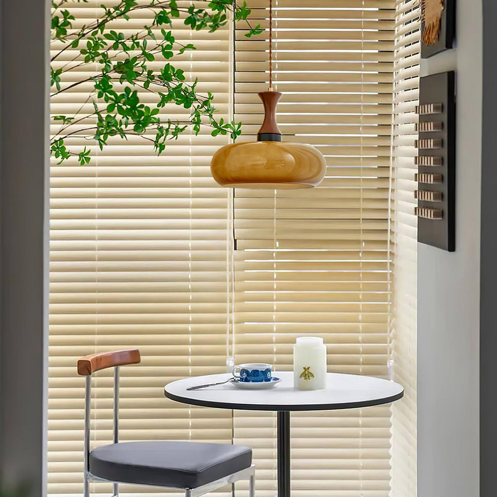 Cadenza Lampe suspendue rétro en bois - Neutralighting