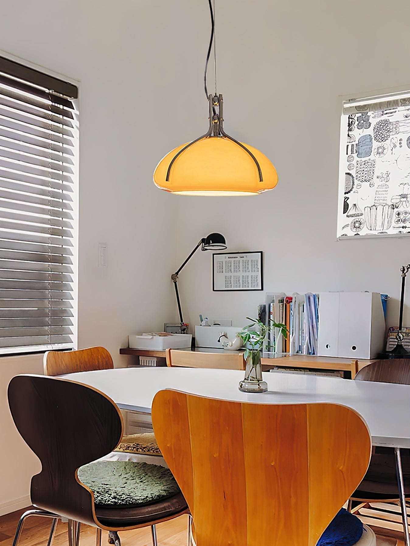 Ernorora Premium Nordic Art Verre Suspension Lumière - Neutralighting