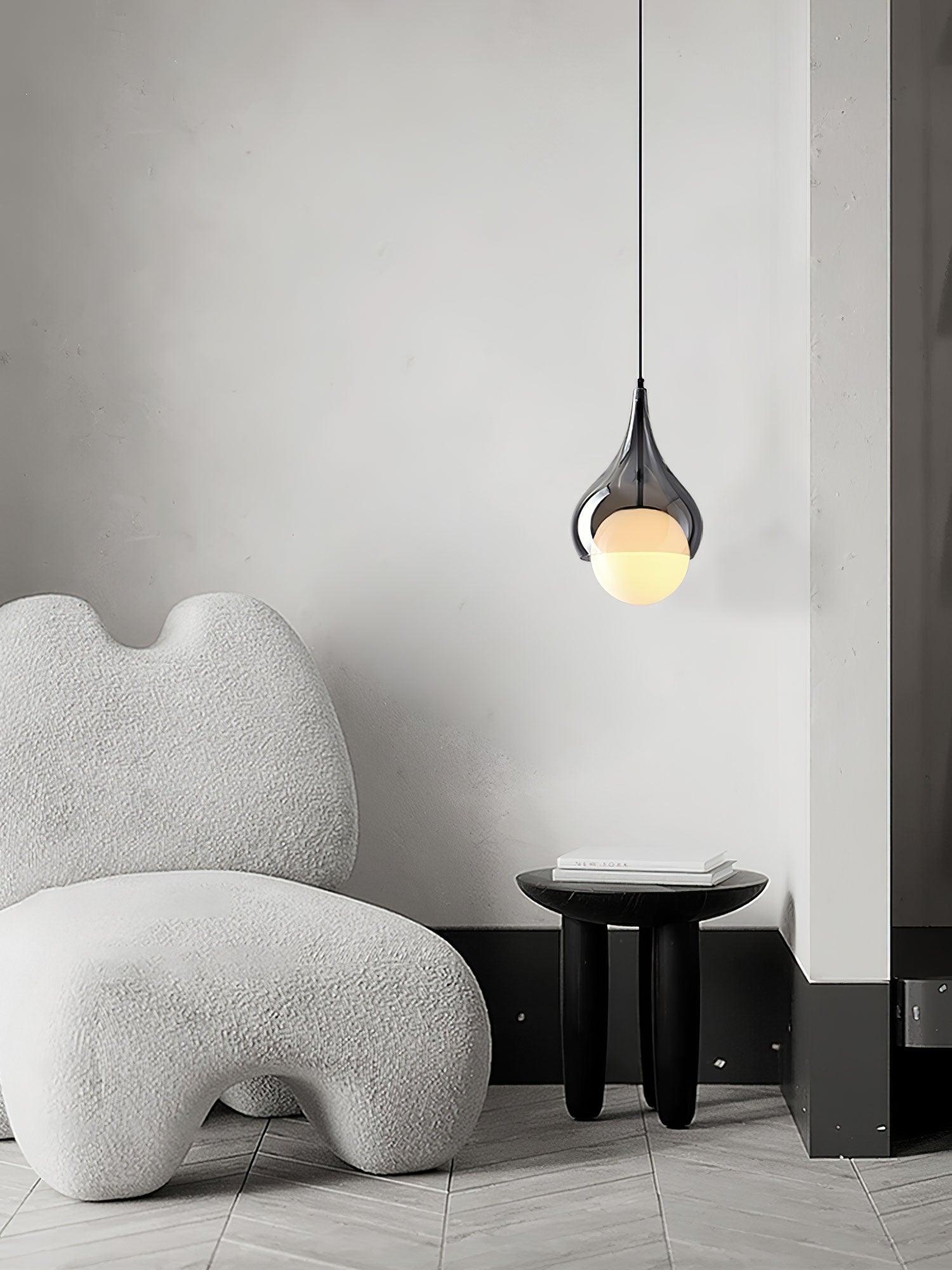 Droplet Lampe Pendante en Verre Élégante - Neutralighting