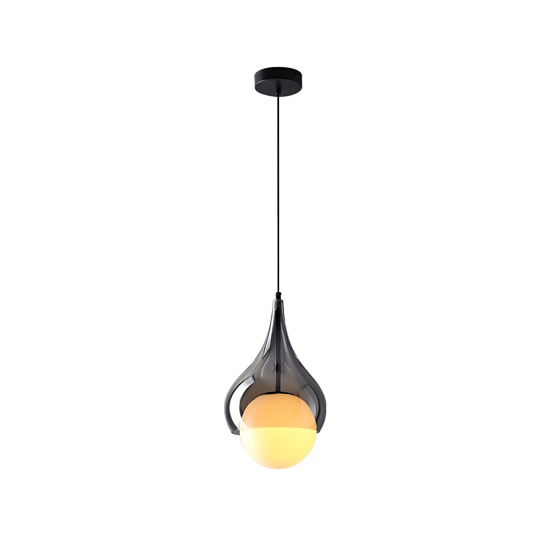 Droplet Lampe Pendante en Verre Élégante - Neutralighting