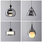 Droplet Lampe Pendante en Verre Élégante - Neutralighting