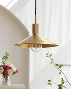 Quentin Suspension Laiton Cône - Neutralighting