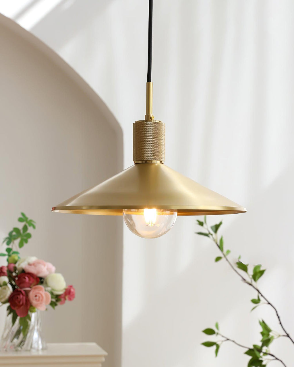 Quentin Suspension Laiton Cône - Neutralighting