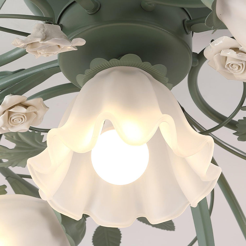 Nylirir Lampe de Plafond Classique en Céramique Art Unique - Neutralighting