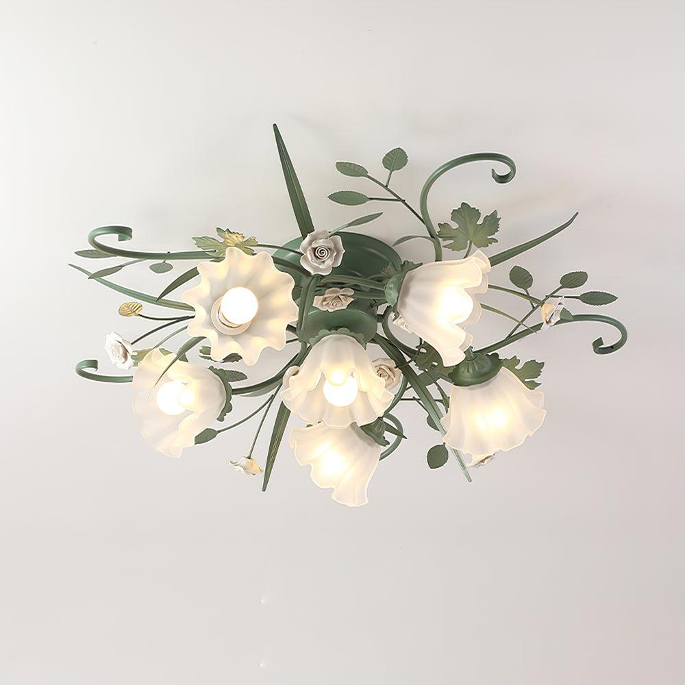 Nylirir Lampe de Plafond Classique en Céramique Art Unique - Neutralighting