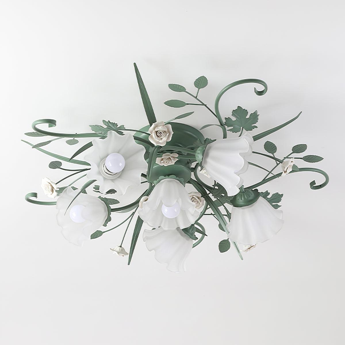 Nylirir Lampe de Plafond Classique en Céramique Art Unique - Neutralighting