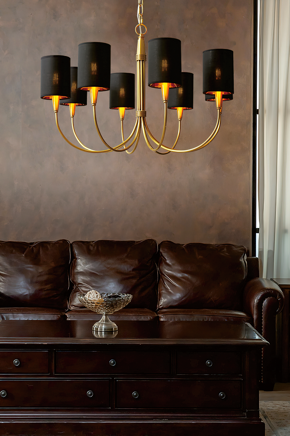 Armira Lustre Industriel Vintage En Tissu - Neutralighting