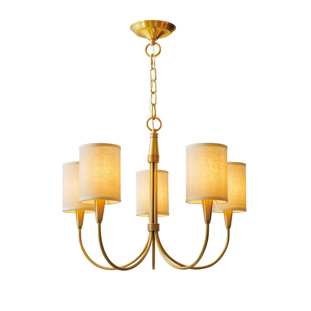 Armira Lustre Industriel Vintage En Tissu - Neutralighting