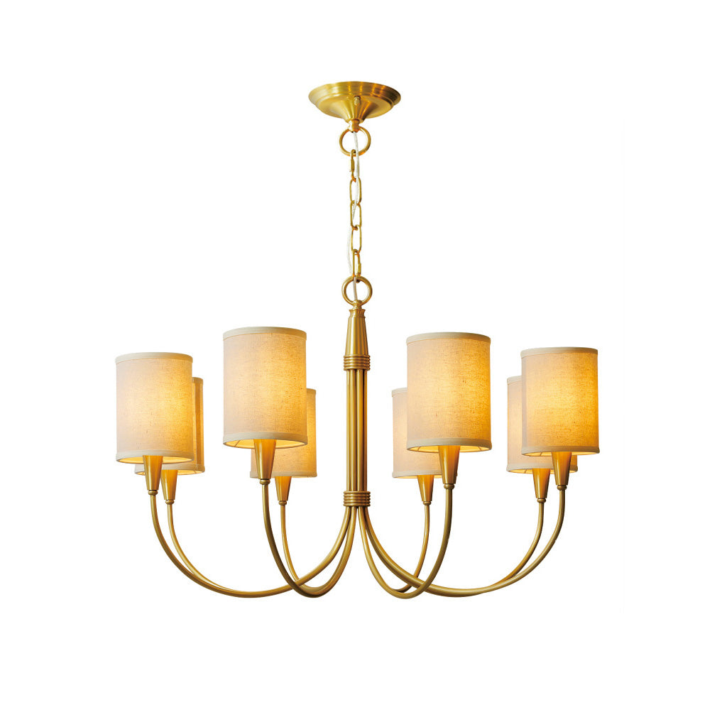 Armira Lustre Industriel Vintage En Tissu - Neutralighting