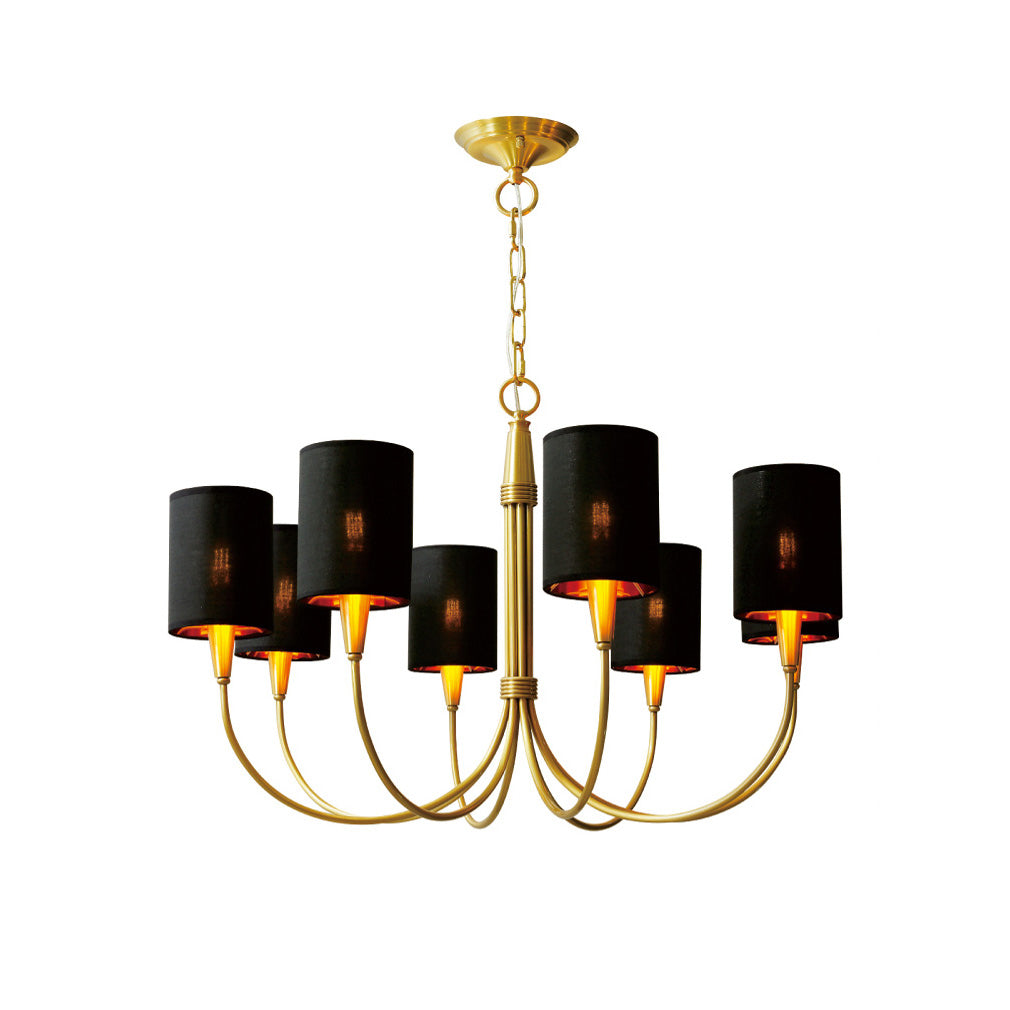 Armira Lustre Industriel Vintage En Tissu - Neutralighting