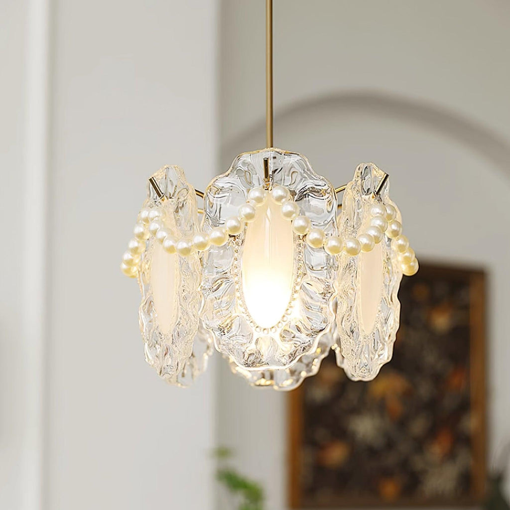 Elysia Lampe Suspension Abat-jour en Verre - Neutralighting