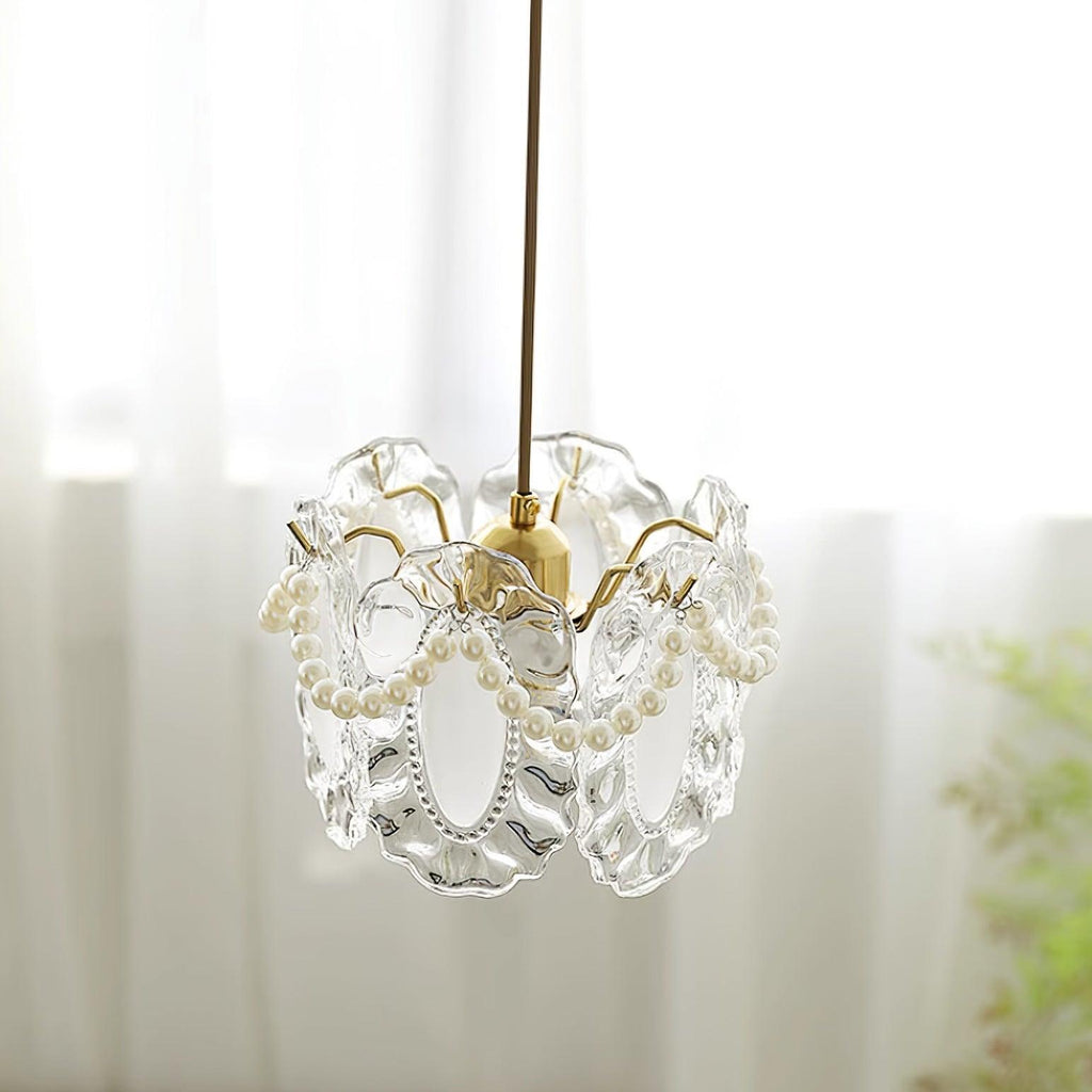 Elysia Lampe Suspension Abat-jour en Verre - Neutralighting