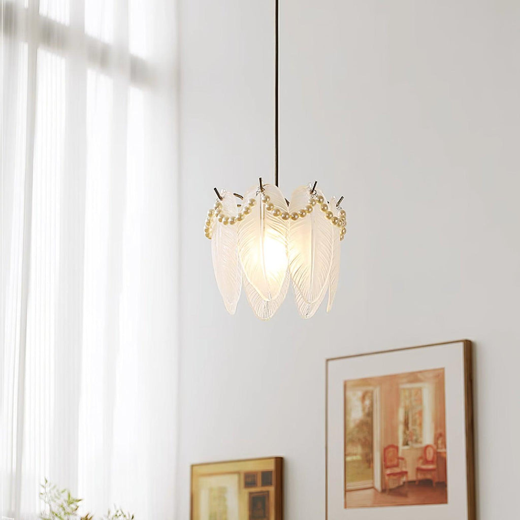 Elysia Lampe Suspension Abat-jour en Verre - Neutralighting