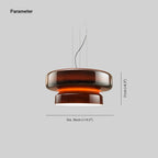 Xenuvyj Moderne Minimaliste Métal Verre Suspension