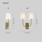Esther Applique Murale en Tissu - Neutralighting