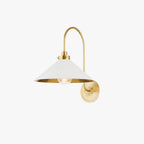 Helena Applique Murale Intérieure Vintage en Laiton - Neutralighting