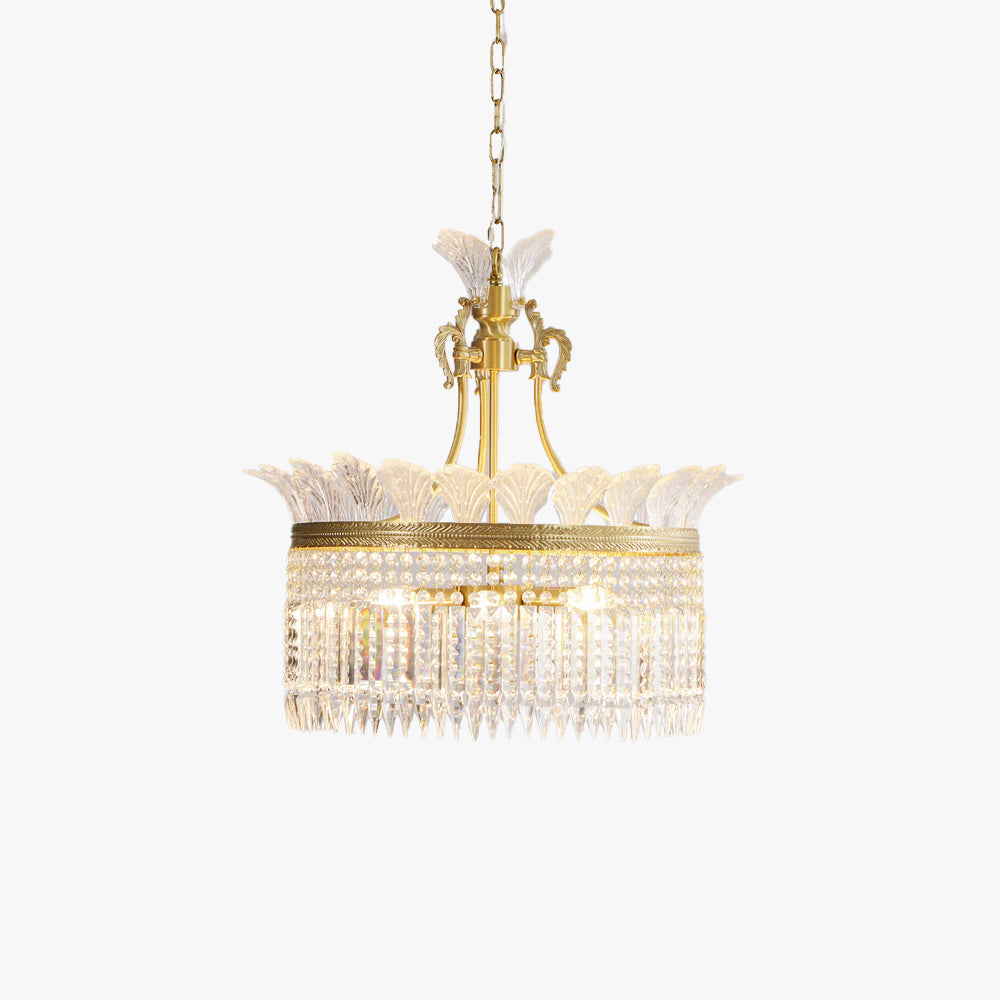 Xelra Lustre en Laiton & Cristal - Neutralighting
