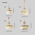 Xelra Lustre en Laiton & Cristal - Neutralighting