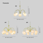 Tulip Lustres Rafraîchissants en Verre - Neutralighting