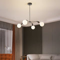 Valentina Moderne LED Métal Verre Lustre Chambre à Coucher - Neutralighting