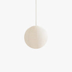 Ritta Japonais Sphérique Papier Métal Suspension Salon - Neutralighting