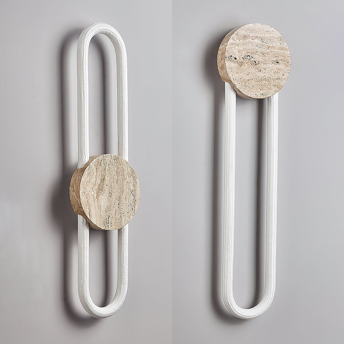 Avynor Applique Murale et Minimaliste en Travertin - Neutralighting
